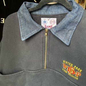 Vintage Winter Park FD Quarter Zip